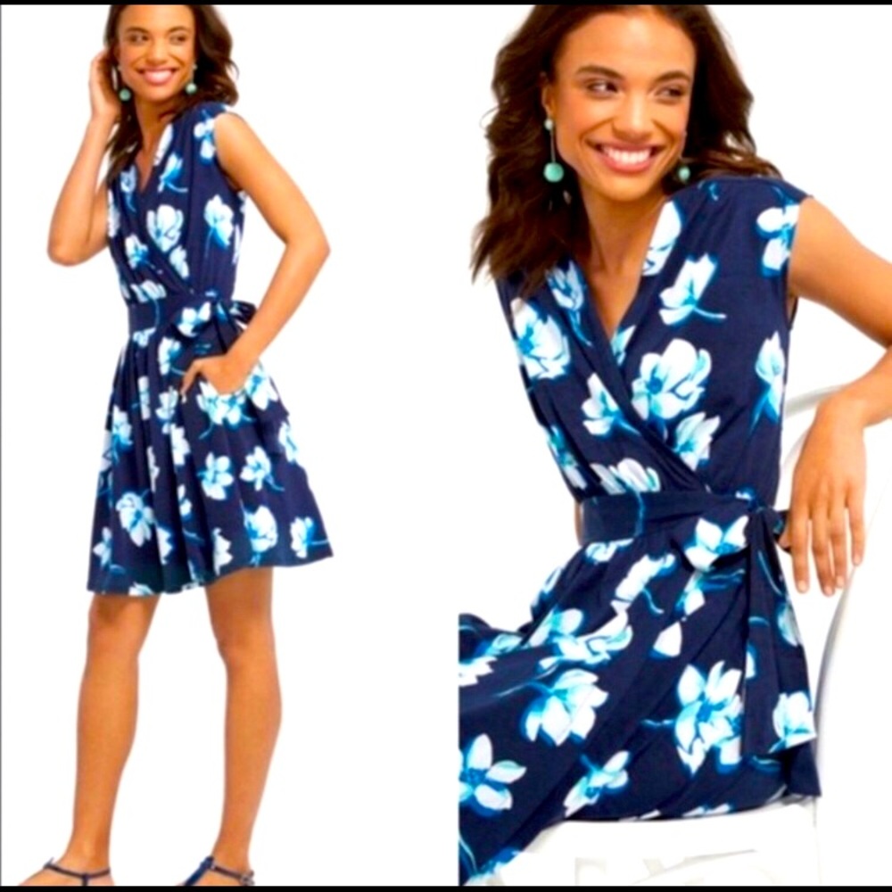 EUC Wrap dress! 💙